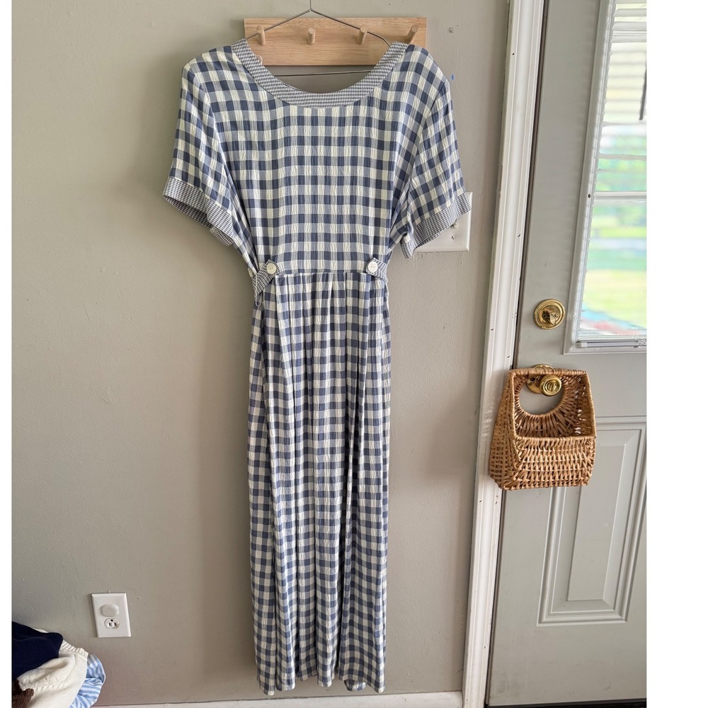 Vintage S.L fashions gingham dress